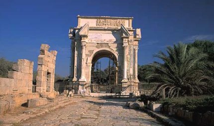 Leptis Magna_Arco a Settimio Severo