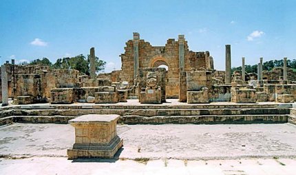 Leptis Magna_Terme di Adriano