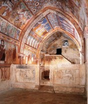 San Pellegrino: affreschi