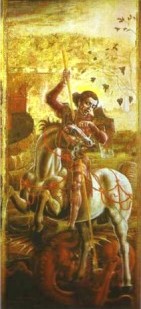 Cosmè Tura: San Giorgio e il Dragone