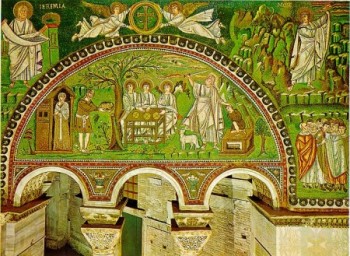 San Vitale_Mosaico di Abramo