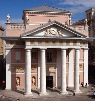Palazzo della Borsa Vecchia_facciata neoclassica