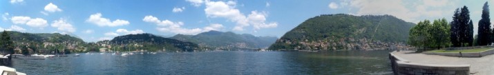 Lago di Como: una particolare veduta
