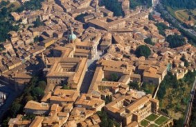 Urbino: veduta aerea