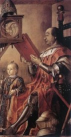 P. Berruguete: Federico da Montefeltro e Figlio