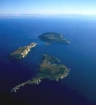Isole Tremiti: veduta aerea