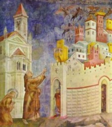 Giotto: Espulsione dei demoni da Arezzo