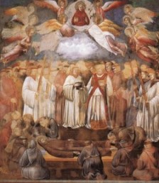 Giotto: Morte di S. Francesco