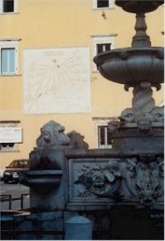 Fontana e Meridiana