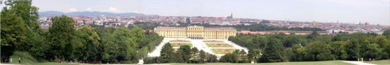 Schonbrunn: panoramica