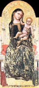 Madonna con Bambino e due donatori (Vitale da Bologna)