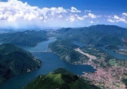 Lago di Lugano_veduta aerea