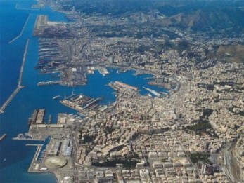 Genova: veduta aerea