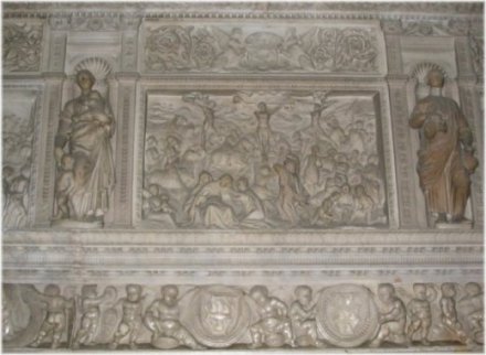 Cappella Colleoni_Tomba del Colleoni-part.