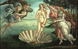 Firenze-Uffizi_Nascita di Venere (Botticelli)