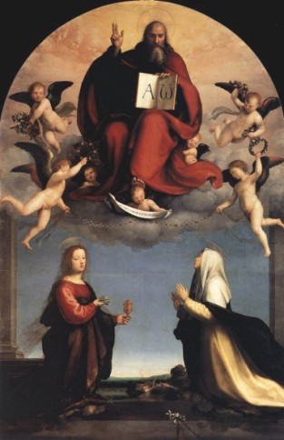 Museo Nazionale_Fra Bartolomeo-Dio Padre fra S. Maria Maddalena e S. Caterina da Siena