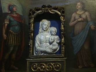 San Michele in Foro_Andrea della Robbia-Madonna con Bambino e Santi