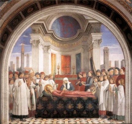 Collegiata_Domenico Ghirlandaio-Esequie di S. Fina