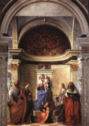 Madonna circondata da 4 santi (Giovanni Bellini)