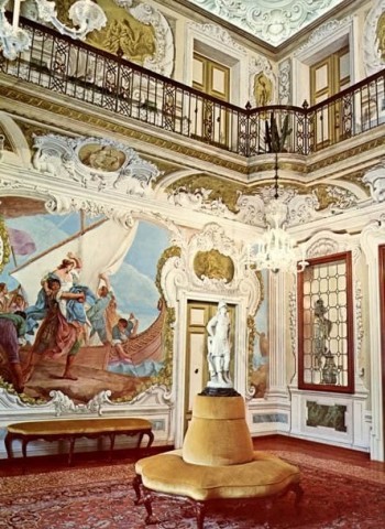 Villa Widmann_affreschi (G.Angeli-Paride rapisce Elena)