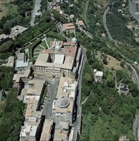 Castelgandolfo: veduta aerea